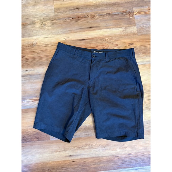 TravisMathew Other - Travis Mathew Mens Golf Shorts Navy Blue Micro Stripe Performance Size 34